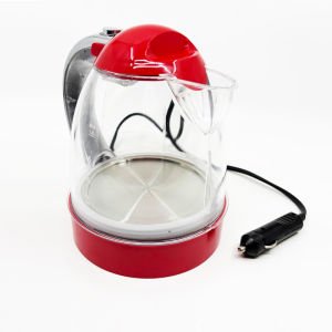Kent 12 Volt Araç İçi Oto Su Isıtıcı Kettle Çaydanlık 1 Lt Kırmızı