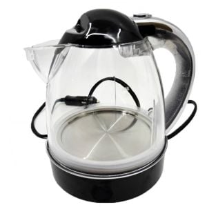 Kent 24 Volt Araç İçi Oto Su Isıtıcı Kettle Çaydanlık 1 Lt Siyah