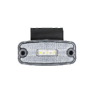 Euro Yan İşaret Lamba Braketli 3 Led'Li 110Mm 12V-24V Beyaz - FR0199-W