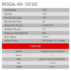 Isıtma Bujisi - Opel - ET132525