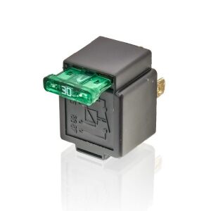 Sanel Mini Röle 12 Volt 20/25 Amper 4 Uçlu Sigortalı Braketli SR2444B