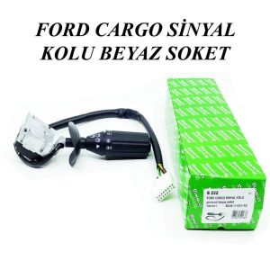 Ford Cargo Sinyal Kolu Beyaz Soket - S222