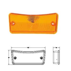 Cat İş Makinası E. M. Sinyal Camı - 206279