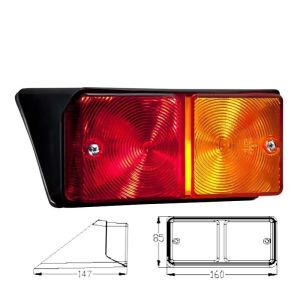 Traktör Stop Lambası Sağ  Ford 3610-6610 - 822110-RH