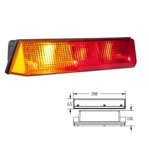 Traktör 55-46 Stop Lambası Sağ - 842114-RH