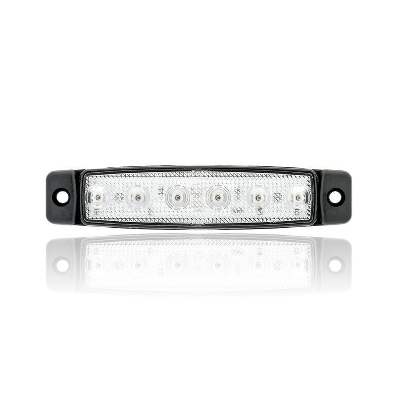 Sanel 12V Üniversal Parmak 6 Led Basamak Beyaz SBB12W6