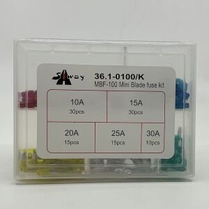 Mini Bıçak Sigorta  Karışık Amper  100Lük