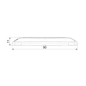 Sanel Dokunmatik Buton 12V & 24V Temsa. Bmc. Otokar STBC01B