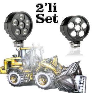Sanel Power 6 Led Çalışma Lambası 2 Li Set 1000Lm 12V/24V SWL120.1000-SET-3