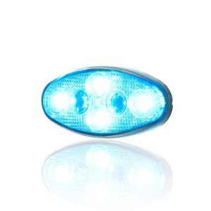 Sanel Elips 6 Led Dış Mekan Uyumlu Mavi SBE12B6