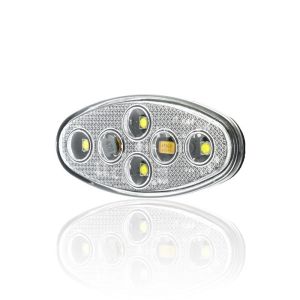 Sanel 12V Universal Elips 6 Led Dış Mekan Uyumlu Beyaz SBE12W6