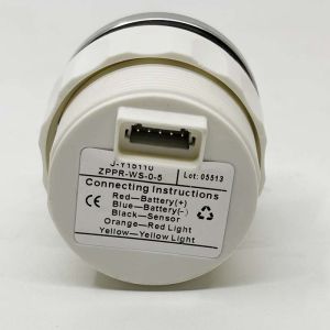 Marin Tip Yağ Saati Beyaz Göstergeli ( 5 Bar 75 Psi )