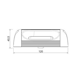 Sanel Poweer Led İç -Dış Aydınlatma 12X.05 24V SMZLS24G12W