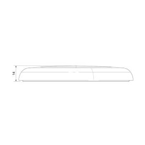 Sanel Lamba Spot Yüzey Montaj 12 Volt 24 Ledli Kırmızı STCS12R24