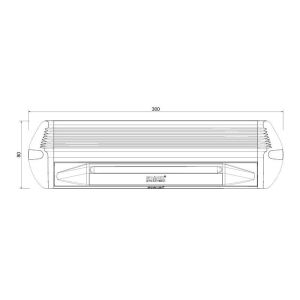 Sanel Power Led İç -Dış Aydınlatma 10V-30V 36*0.5W Beyaz SZLW36W