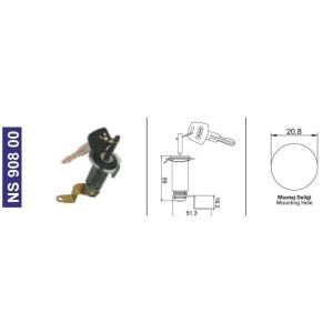 Kapı Kilidi Bmc.L60-Tdi80-L100 58Rs102224 - NS90800