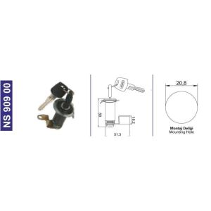 Kapı Kilidi Bmc.Fatıh Serisi 58Rs100790 - NS90900