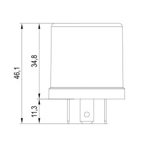 Sanel Flaşör 24 Volt Elektromekanik SSF451