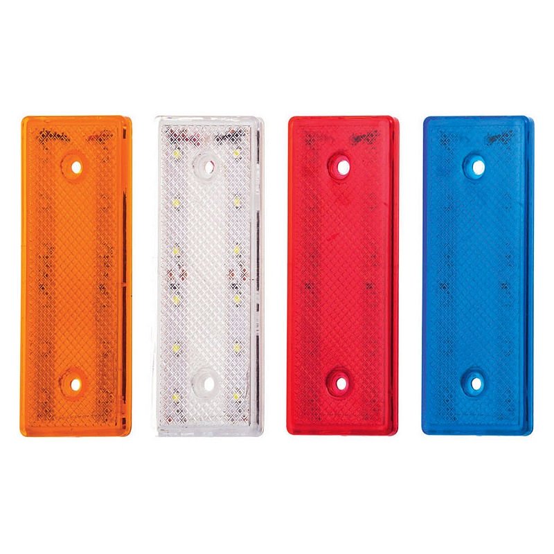 12 Ledli Side Marker Lamba 12V/24V Sarı - 51-S