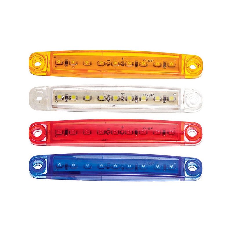 Parmak Lamba 9 Led’li 12V/24V Sarı - 53-S