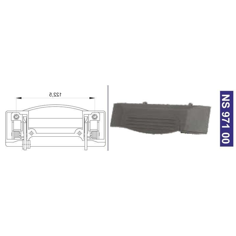 Kapı Dış Kolu Ön Bmc.Megastar 58Rs112882 - NS97100