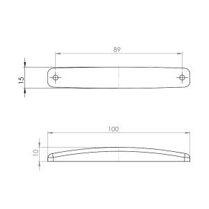 Parmak Lamba 9 Led’li 12V/24V Beyaz - 53-B