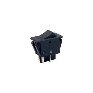Aksa Aç-Kapa Kırmızı Led Işıklı Tuşlu Anahtar 11-008 - 11-008