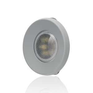 Sanel 24V 6 Ledli 1,2 Watt Power Spot Klips Montaj Beyaz SSPD24W6G