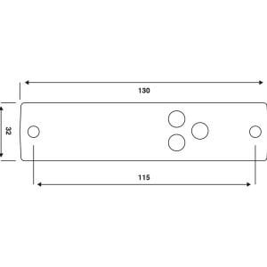 Krone Tip Side Marker Lamba Sarı - 60-S