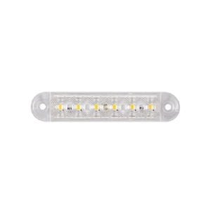 Parmak Lamba 6 Led'Li 100Mm 12V-24V Beyaz - FR0173-W