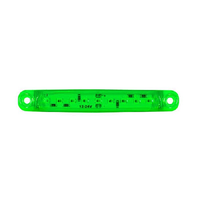 Parmak Lamba 9 Led'Li 98Mm 12V-24V Yeşil - FR0176-G