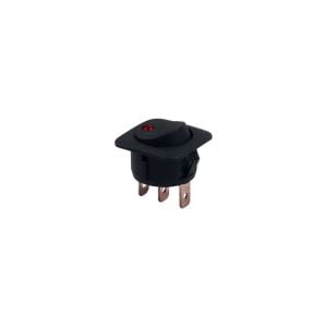 Aksa Aç/Kapa Kırmızı Led Işıklı Tuşlu Anahtar - 11-052