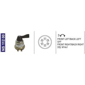 Sinyal Anahtarı Massey Ferguson 240/285 1672755 - NS11200