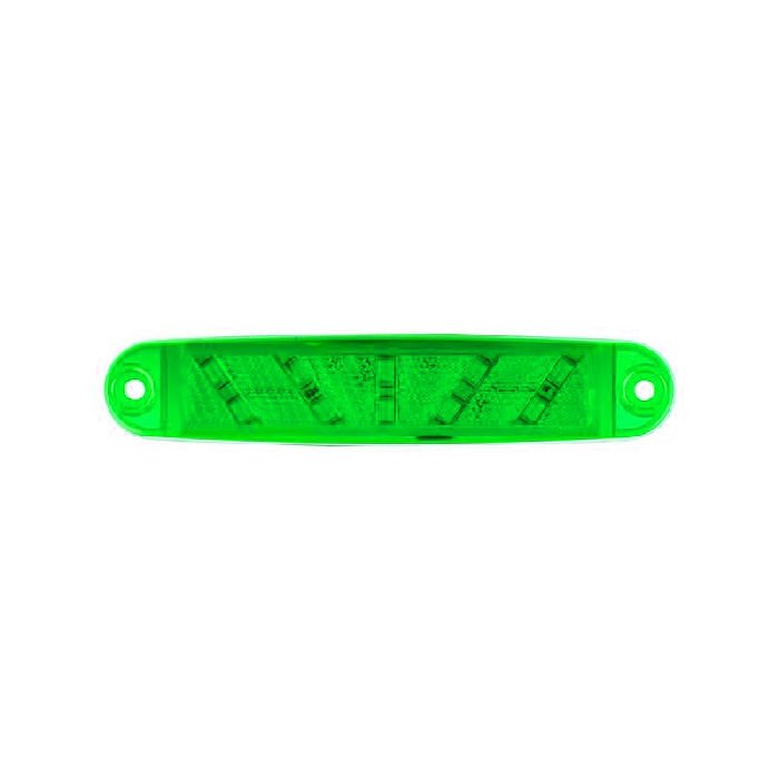 Parmak Lamba 10 Led'Li 100Mm 12V-24V Yeşil - FR0300-G