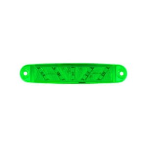 Parmak Lamba 10 Led'Li 100Mm 12V-24V Yeşil - FR0300-G