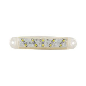 Parmak Lamba 10 Led'Li 100Mm 12V-24V Beyaz - FR0300-W