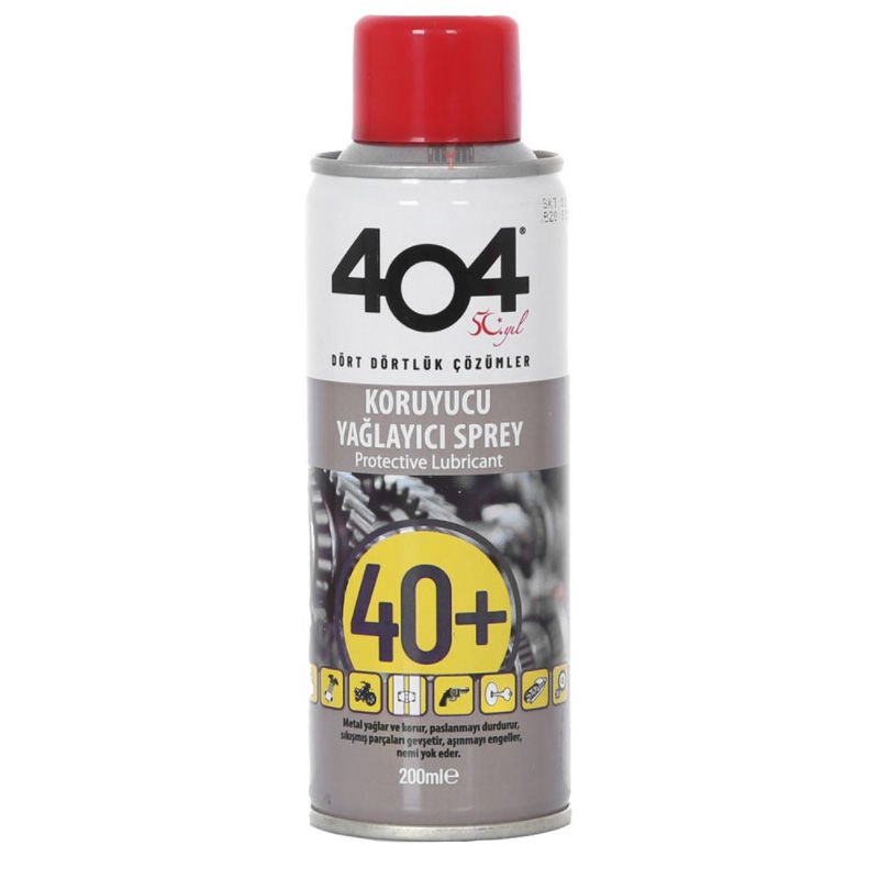 404 Koruyucu Yağlayıcı Sprey 200 ml