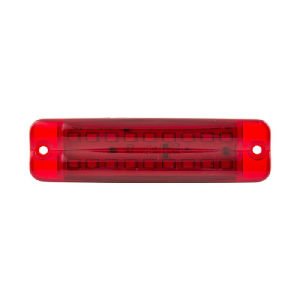 Çift Sıra Parmak Lamba 18 Led'Li 100Mm 12V-24V Kırmızı - FR0316-R