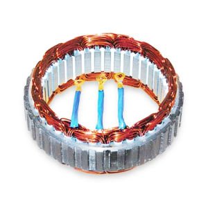 NURSAN 180624 Statör 24V 80A Belde Otobüs Samsung - Daewoo - Cat İş Makinası