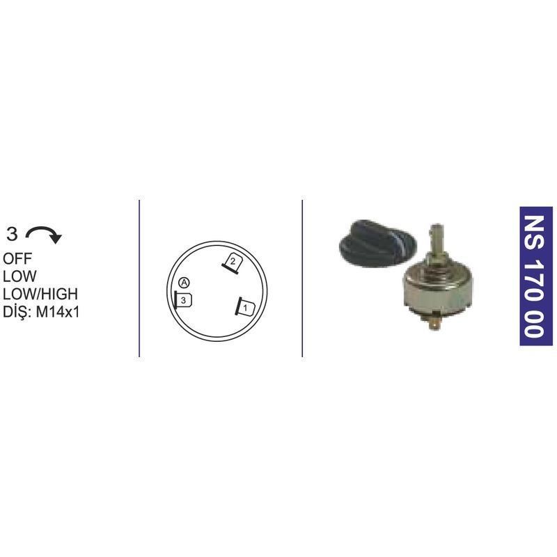 Kalorifer Anahtarı Bmc 55Rs360119 - NS17000