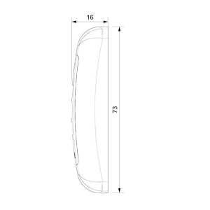 Sanel Usb Type-C Şarj Ünitesi 12/24V 6.3A Düz Tipi Mavi Led SUC10B.DG