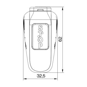 Sanel Usb Şarj Stop Butonlu Küpteşte Montajlı Çift Çıkışlı Suc3B SUC5BYR