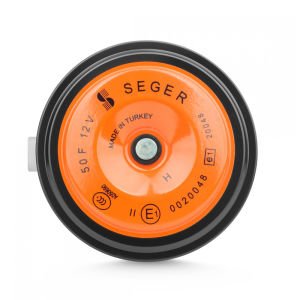 SEGER-50F Midi Disk Korna 12V (Didit), Kalın - İnce Ses Takım , Sıcma 3 Soket (Peugeot, Citroen)