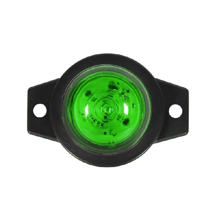 Göz Lamba Tek Led'Li 12V-24V Yeşil - FR0164-G