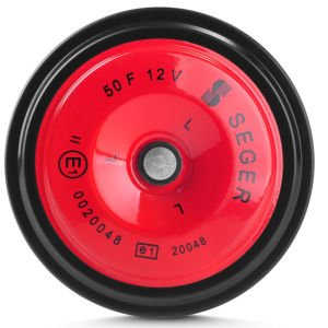 SEGER-50F Midi Disk Korna 12V (Didit), Kalın Ses, K-Jet 2X Soket (Vw ,Audi, Skoda, Seat, Mercedes)