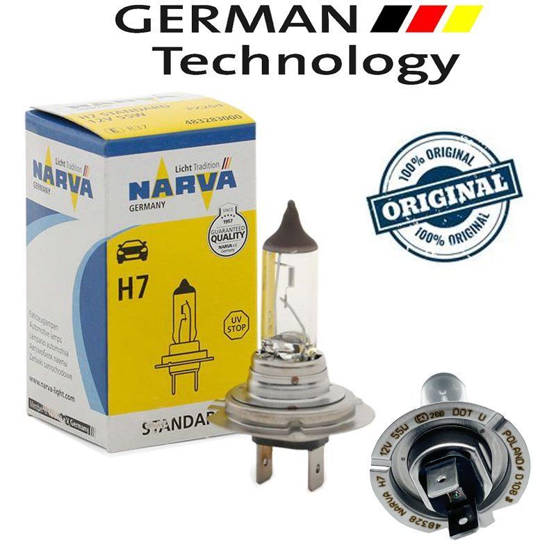 Narva 12V H7 Ampul 55W Standart - Nrv48328