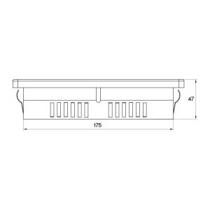 Sanel Saat Dijital 12 Volt Ve 24 Volt Termometreli Stop Yazılı SDSB302