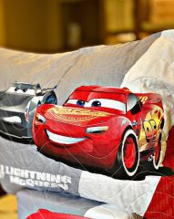 DİSNEY YATAK ÖRTÜSÜ TAKIMI  KIRMIZI PISTON CUP