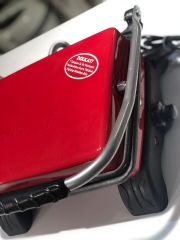 Döküm Organik Tost Makinası 1800W Kırmızı