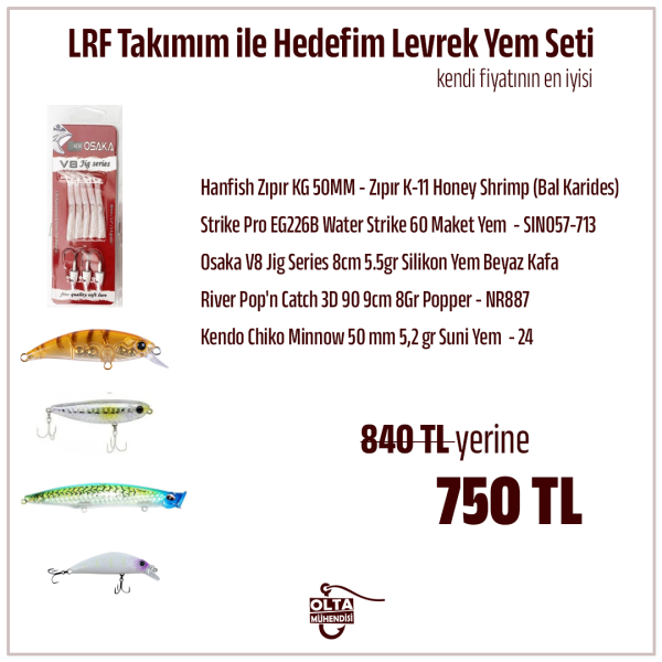 LRF ile Hedefim Levrek Hazır Yem Seti